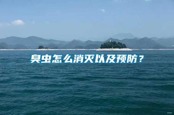 臭蟲怎么消滅以及預(yù)防？