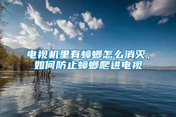 電視機里有蟑螂怎么消滅，如何防止蟑螂爬進電視