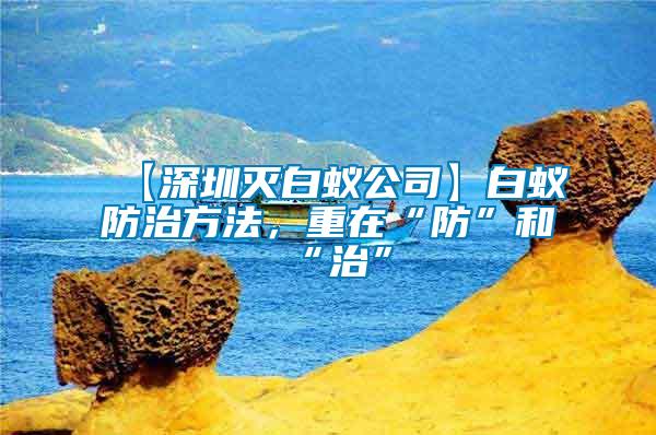 【深圳滅白蟻公司】白蟻防治方法，重在“防”和“治”